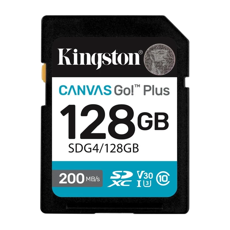 Kingston SD 128GB CanvasGoPlusSDXC,r/w:200/160MB/s - image 1