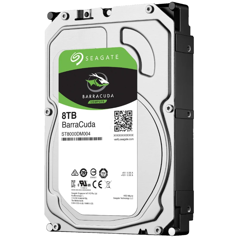 Seagate HDD 8TB 256MB SATA3BarraCuda 5400RPM - image 1