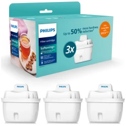 Philips Softening+ Filteri za bokal - AWP230P3/31 Set od 3 komada, Smanjenje kamenca, Svježa voda, Jednostavna zamjena - thumbnail 1