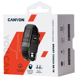 CANYON Pametna Narukvica Smart Coach SB-75 – 0.96” ekran, EKG+PPG, vodootporna, multisport - thumbnail 4