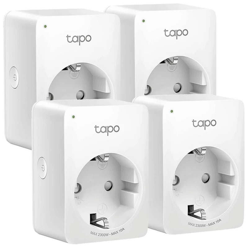 TP-Link Mini Smart Wi-Fi Utičnica 4-kom, Energetski nadzor, 100-240V, 16A, 50/60Hz - image 1