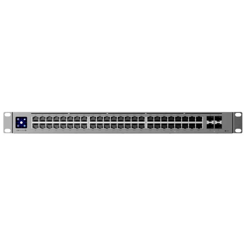 Ubiquiti 48-portni Layer 3 switch – 2.5 GbE, PoE++, 16x 2.5 GbE priključaka, 4x 10G SFP+ - image 1