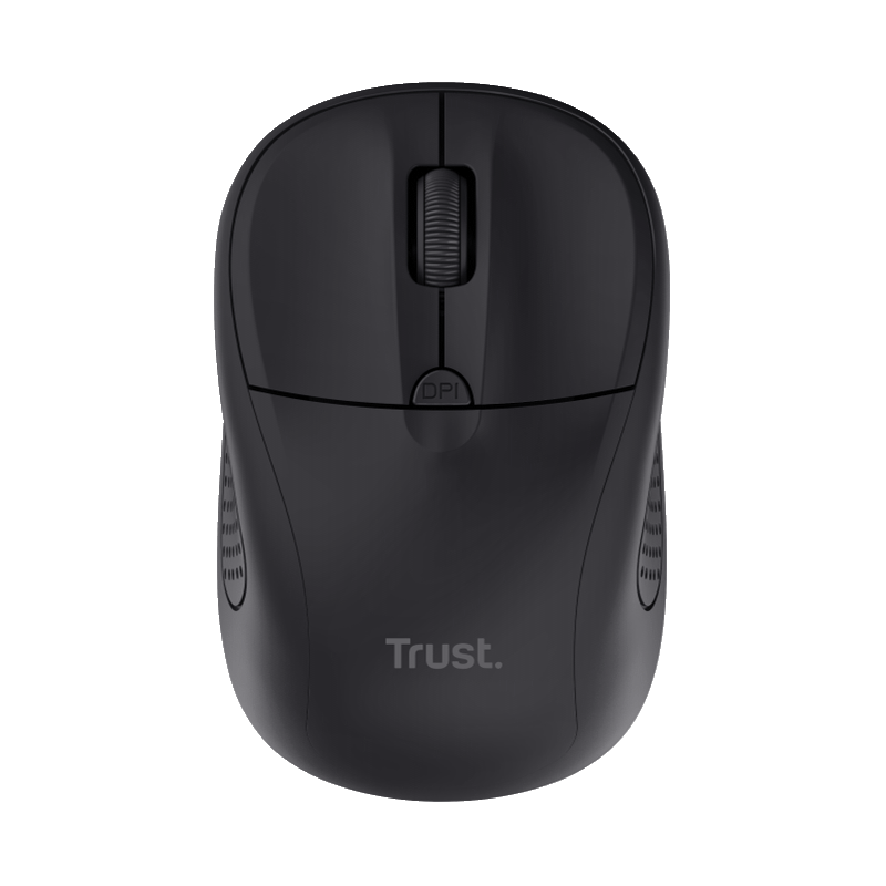 Trust Primo wireless miš, crni 1000-1600 dpi, optički, 4 tipke, USB, 6m wls range - image 1
