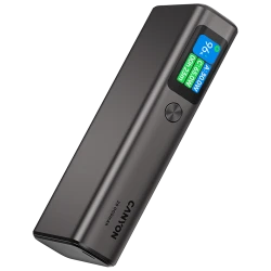 CANYON Eksterni punjač OnPower 230 TFT 20000 mAh, PD 130W, tamno sivi - thumbnail 4