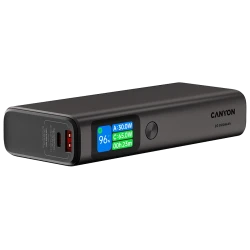 CANYON Eksterni punjač OnPower 230 TFT 20000 mAh, PD 130W, tamno sivi - thumbnail 5