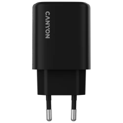 Canyon Punjač OnCharge 250 25W, 1xPD, 1xQC, EU, Crni - Brzo punjenje, univerzalna kompatibilnost - thumbnail 2