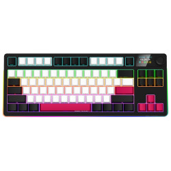 Lorgar Bežična TKL Mehanička Gejmerska Tastatura Pro Crna/Crvena, EN raspored, RGB, 2.4GHz, Hot-Swap - thumbnail 1