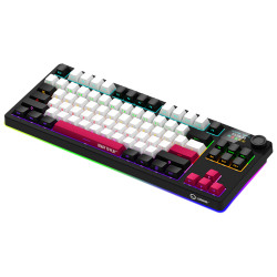 Lorgar Bežična TKL Mehanička Gejmerska Tastatura Pro Crna/Crvena, EN raspored, RGB, 2.4GHz, Hot-Swap - thumbnail 2