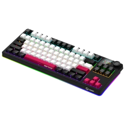 Lorgar Bežična TKL Mehanička Gejmerska Tastatura Pro Crna/Crvena, EN raspored, RGB, 2.4GHz, Hot-Swap - thumbnail 2