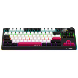 Lorgar Bežična TKL Mehanička Gejmerska Tastatura Pro Crna/Crvena, EN raspored, RGB, 2.4GHz, Hot-Swap - thumbnail 3