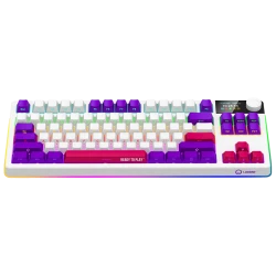 Lorgar Bežična TKL Mehanička Gaming Tastatura Pro Bijela, EN raspored, RGB, dugotrajna baterija, kompaktni dizajn - thumbnail 3