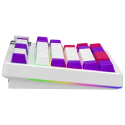 Lorgar Bežična TKL Mehanička Gaming Tastatura Pro Bijela, EN raspored, RGB, dugotrajna baterija, kompaktni dizajn - thumbnail 4
