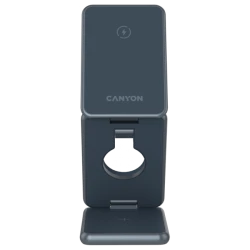 Canyon Sklopivi bežični punjač OnCharge 309 15W 3u1 Metal, brzo punjenje, univerzalna kompatibilnost, kompaktan dizajn - thumbnail 5