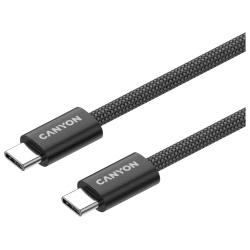 CANYON cable OnWire 60MG C-C 60W Magnet Braided 1m Black - thumbnail 3