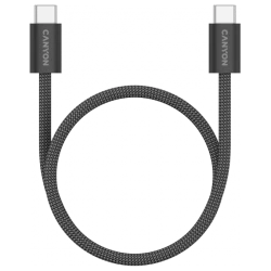 CANYON cable OnWire 60MG C-C 60W Magnet Braided 1m Black - thumbnail 4
