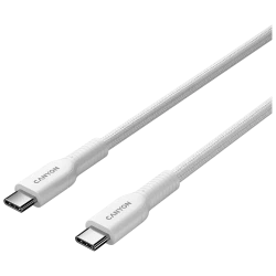 CANYON cable OnWire 60CL C-C 60W COLOR Braided 1m White - thumbnail 2