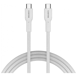 CANYON cable OnWire 60CL C-C 60W COLOR Braided 1m White - thumbnail 4