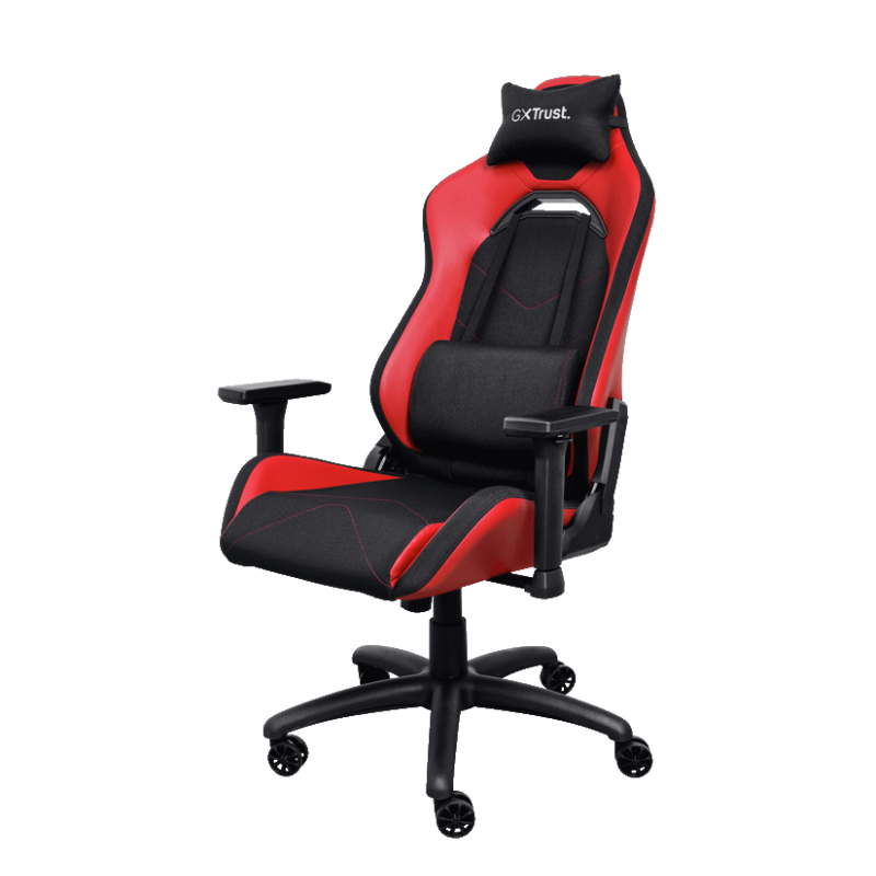 Trust GXT 714R gaming stolica RUYA, crvena, udobna, podesiv ergonomska, eko materijal - image 1