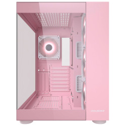 COUGAR FV150 RGB PC Kućište Srednji toranj, RGB osvjetljenje, prozirni panel, Pink - thumbnail 2