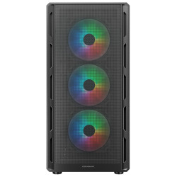 COUGAR Kućište AIRFACE PURE RGB Srednji Toranj, RGB osvjetljenje, Crno, Stakleni panel - thumbnail 2