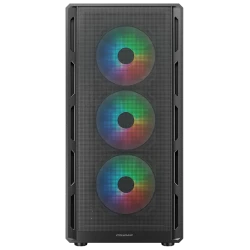 COUGAR Kućište AIRFACE PURE RGB Srednji Toranj, RGB osvjetljenje, Crno, Stakleni panel - thumbnail 2