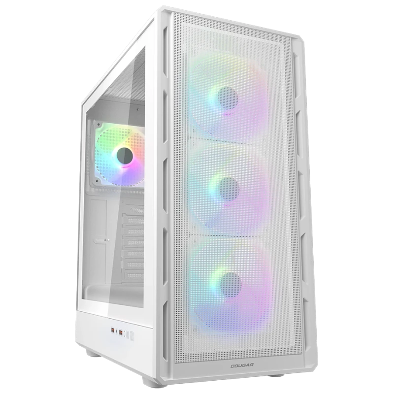 COUGAR Kućište AIRFACE PURE RGB, Mid Tower, RGB osvjetljenje, Bijelo - image 1