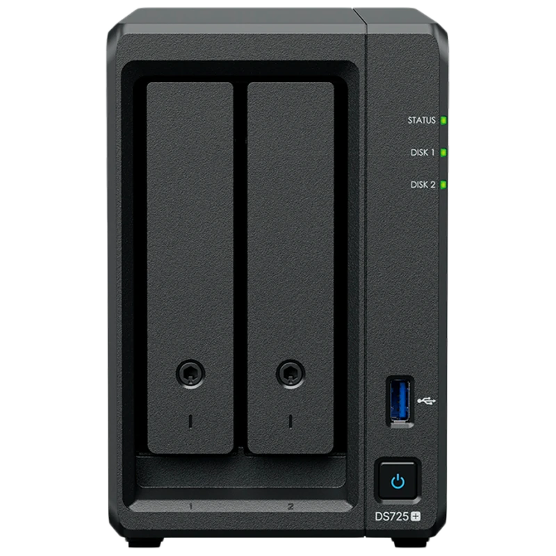 Synology DS725+ Desktop- 2 Ležišta, M.2 NVMe SSD, AMD CPU - image 1