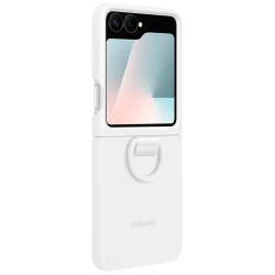 Samsung Silikonska maska za Galaxy Z Flip7 FE bijela - savršena zaštita, moderan dizajn - thumbnail 4