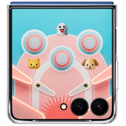 Samsung Maskica za Galaxy Z Flip7 Flipsuit Prozirna, zaštita, lagana, moderan dizajn - thumbnail 1