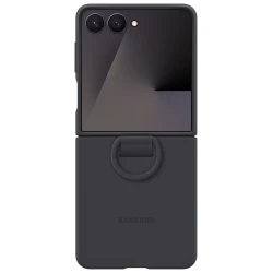 Samsung Silikonska maska za Galaxy Z Flip7 Crna, zaštita, savršeno pristajanje, lagana, premium osjećaj - thumbnail 4