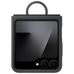 Samsung Silikonska Maskica za Galaxy Z Flip7 FE Crna, Tanka, Protuklizna, Elegantna - thumbnail 1