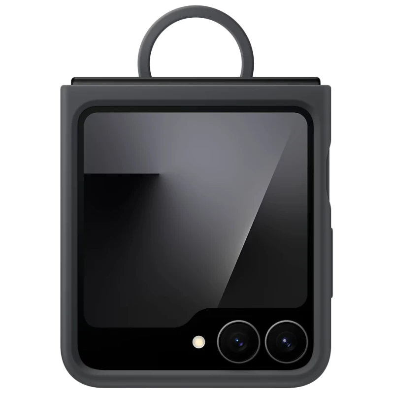 Samsung Silikonska Maskica za Galaxy Z Flip7 FE Crna, Tanka, Protuklizna, Elegantna - image 1