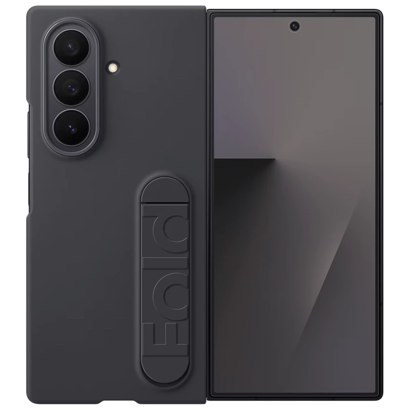 Samsung Galaxy Z Fold7 Silicone Case Black - image 1