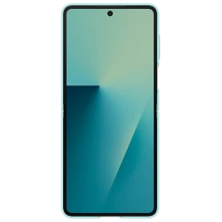 Samsung Silikonska maska s prstenom za Galaxy Z Flip7 Mint, zaštita, udobno držanje, lagana, moderan dizajn - thumbnail 2