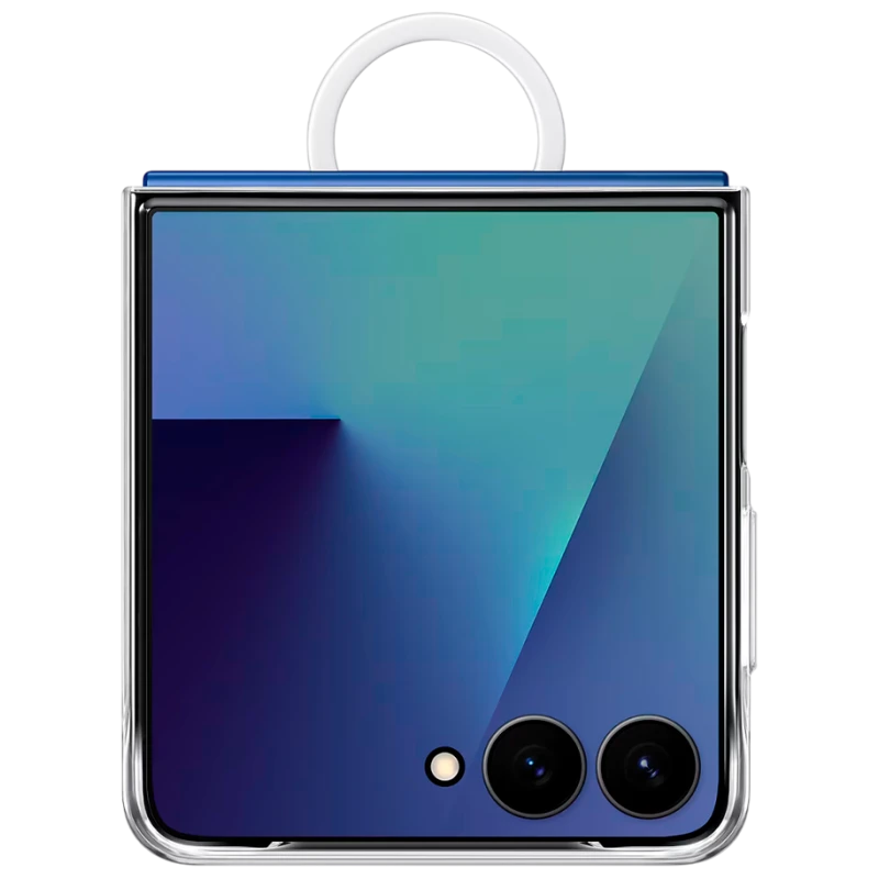 Samsung Maskica s Prstenom za Galaxy Z Flip7 - Prozirna, Zaštitna, Moderan Dizajn, Praktičan Prsten - image 1