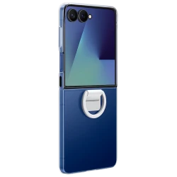 Samsung Maskica s Prstenom za Galaxy Z Flip7 - Prozirna, Zaštitna, Moderan Dizajn, Praktičan Prsten - thumbnail 5