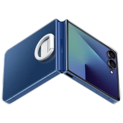 Samsung Maskica s Prstenom za Galaxy Z Flip7 - Prozirna, Zaštitna, Moderan Dizajn, Praktičan Prsten - thumbnail 6
