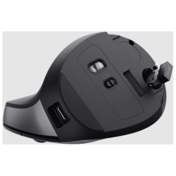 Trust Bayo II ergonomskiwireless miš, silent, 800-2400dpi, optički, USB, crni - thumbnail 1