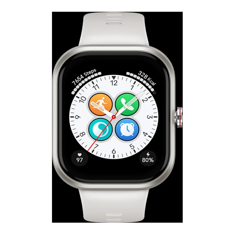 HONOR CHOICE WATCH White1.95" AMOLED; baterija; 13 dana; Sp02; make call and talk option - image 1