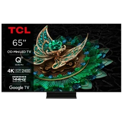 TCL 65"C765 QD-Mini LED 4K TVHDR 2400 nits; QLED PRO;ONKYO 2.1ch; 144Hz VRR; Google TV - thumbnail 1