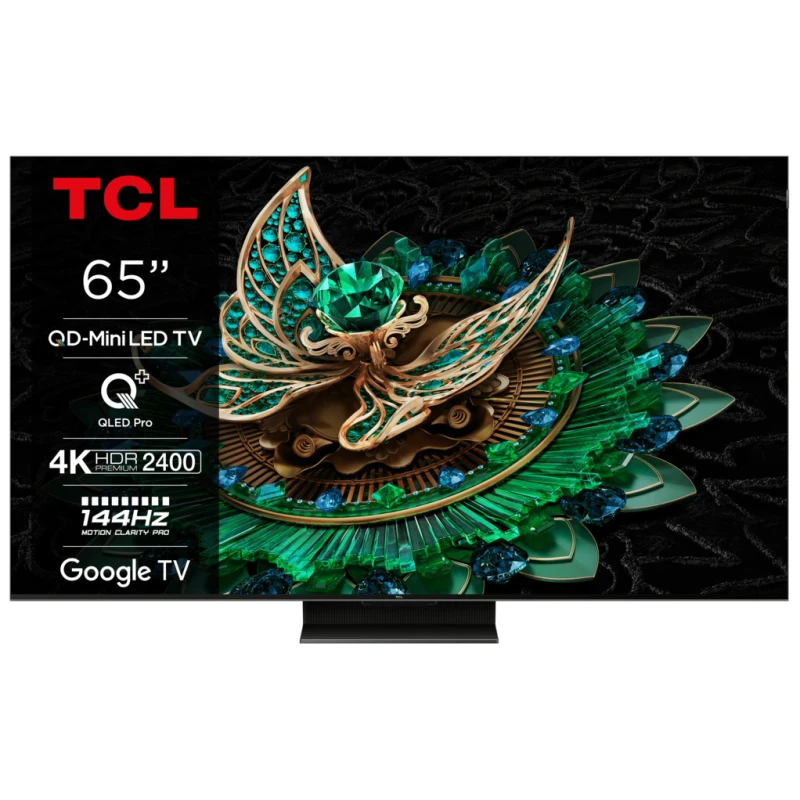 TCL 65"C765 QD-Mini LED 4K TVHDR 2400 nits; QLED PRO;ONKYO 2.1ch; 144Hz VRR; Google TV - image 1