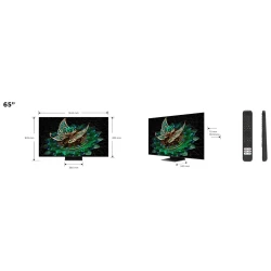 TCL 65"C765 QD-Mini LED 4K TVHDR 2400 nits; QLED PRO;ONKYO 2.1ch; 144Hz VRR; Google TV - thumbnail 3