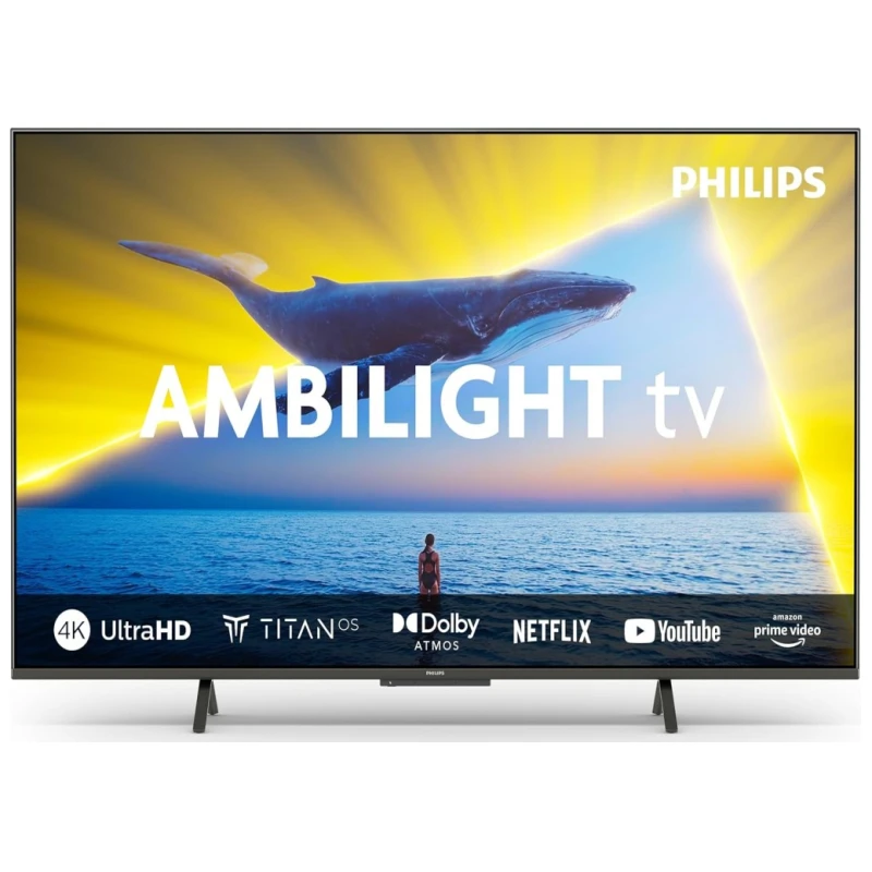 Philips 65"PUS8109 4K Titan OSAmbilight s 3 strane; HDMI 2.1Pixel Precise Ultra HD; Dolby Atmos - image 1