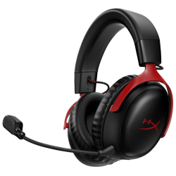 HyperX Cloud III WirelessGaming Headset (Black-Red) - thumbnail 3
