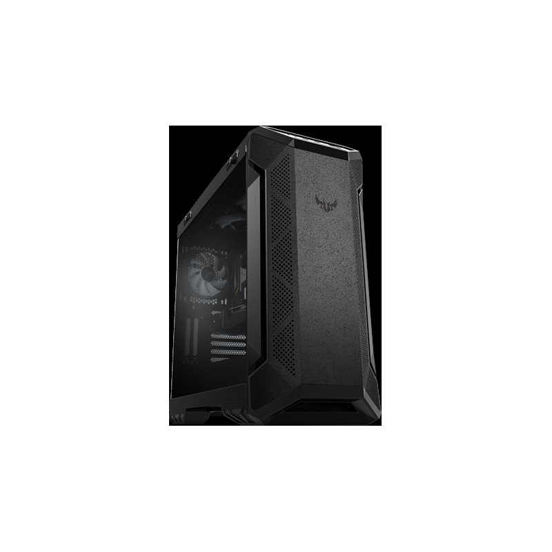 ASUS GT501 TUF GAMING CASEmetal front paneltempered-glass side panel;120 mm RGB fan - image 1