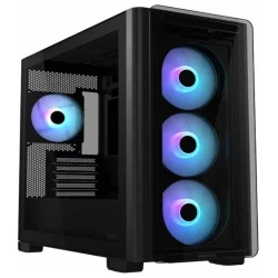 ASUS CASE A23 PLUS TG ARGBBlack, Micro-ATX,4x ARGB fans - thumbnail 1