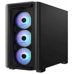 ASUS CASE A23 PLUS TG ARGBBlack, Micro-ATX,4x ARGB fans - thumbnail 2