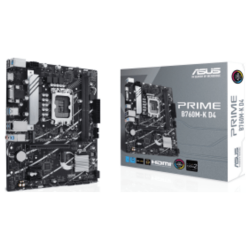 ASUS MB PRIME B760M-K D4Intel B760;2xDDR4VGA,HDMI;RAID;micro ATX - thumbnail 2