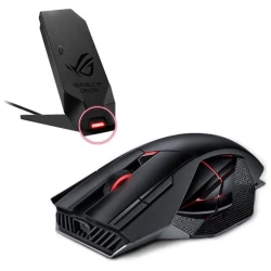 ASUS ROG SPATHA X gaming miš,12 programabilnih tipki, 6 ROGmikro prekidača, 19000 dpi, wireless - thumbnail 3