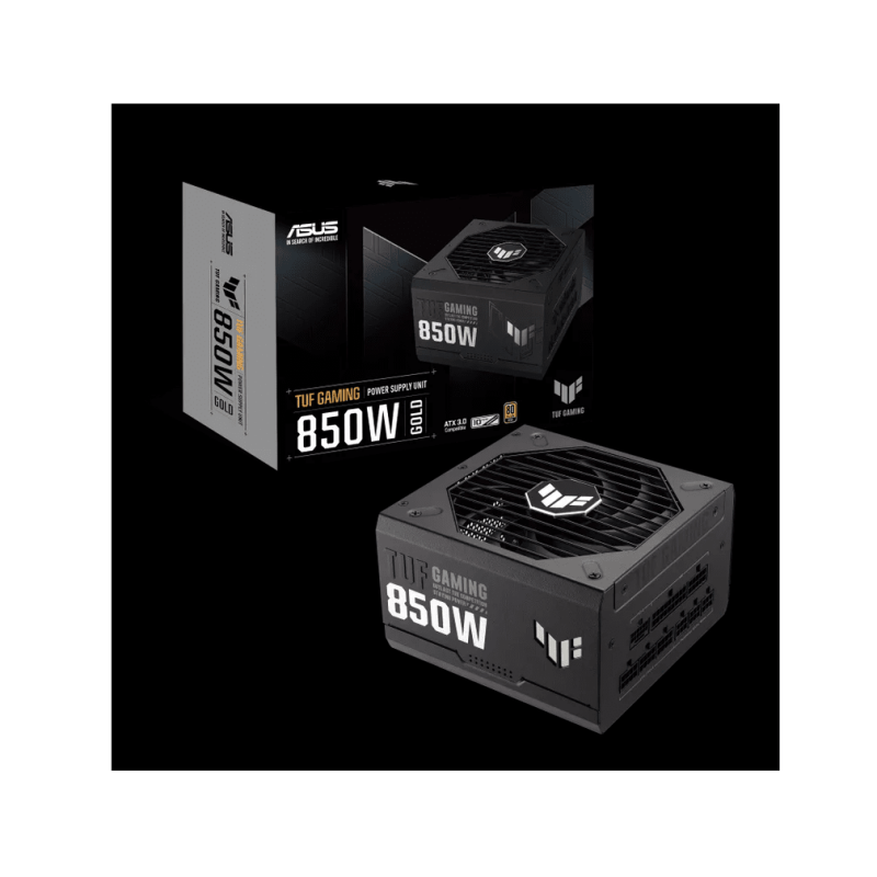 ASUS PSU TUF-GAMING-850G850W 80Plus Gold;Full modular1x16pin;3x8 pin;5 x SATA - image 1